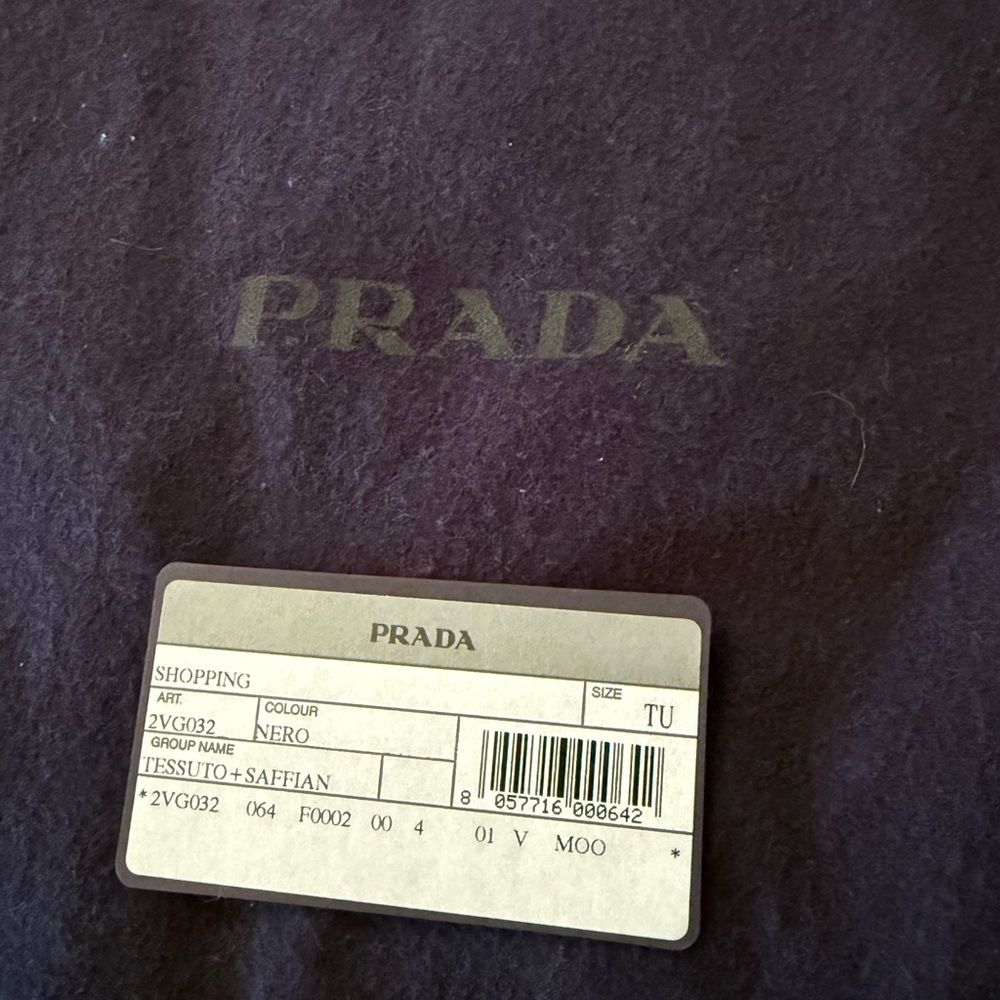 Prada Black Nylon Zipped Shopping Tote Bag - Picture 13 of 13
